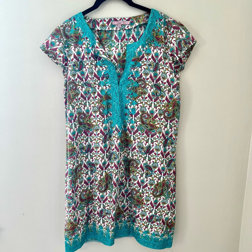 Calypso St Barth Tunic Dress, size large